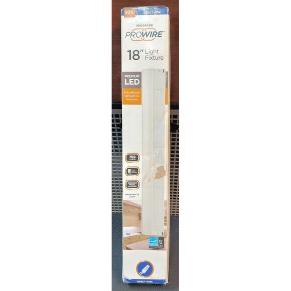 Jasco Ultra Prograde Prowire 18" LED Under Cabinet Light Fixture 64765-2 - Picture 2 of 5